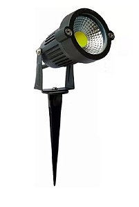 ESPETO PARA JARDIM LED 5W 3000K LUZ SOLAR