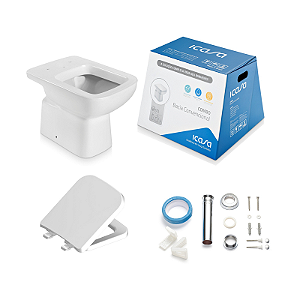 KIT ICASA BACIA CONVENCIONAL+KIT MISTI BRANCO