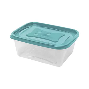 CAIXA DISPLAY ORGANIZADOR RETANGULAR 750ML TAMPA VERDE