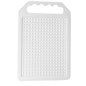 TÁBUA  PLÁSTICA PARA FRIOS COM AMACIADOR 19X27 BRANCO