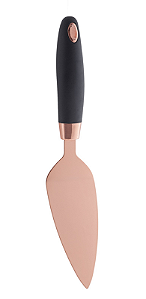 ESPÁTULA PARA BOLO ROSE E CINZA GIGAFOR