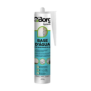 SILICONE BASE ÁGUA BRANCO 400G QBORG