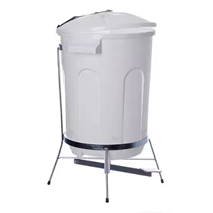 LIXEIRA BASCULANTE COM BALDE/SUPORTE 60L