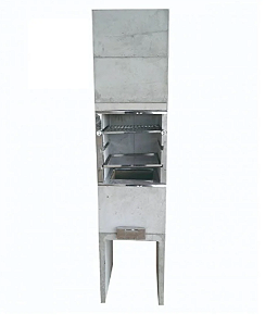 CHURRASQUEIRA NOBRE PREDIAL LISA MEDIA 62CM (COM 2 MÓDULOS)