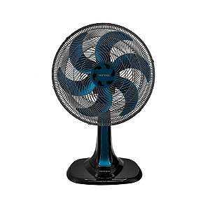VENTILADOR OSCILANTE MESA TURBO 6P 30CM AZUL 127V