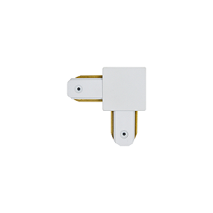 EMENDA PARA TRILHO ELÉTRICO EM “L” BRANCO