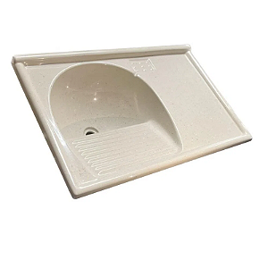 TANQUE BANCADA AJ RORATO 79,5X0,52CM TRAVERTINO