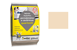 REJUNTE PORCELANATO QUARTZOLIT 1KG PALHA