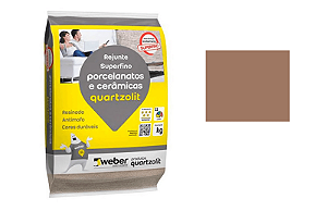 REJUNTE PORCELANATO QUARTZOLIT 1KG CERÂMICA ARGILA