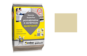 REJUNTE PORCELANATO QUARTZOLIT 1KG BEGE