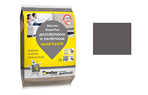 REJUNTE PORCELANATO QUARTZOLIT 1KG PRETO ONIX