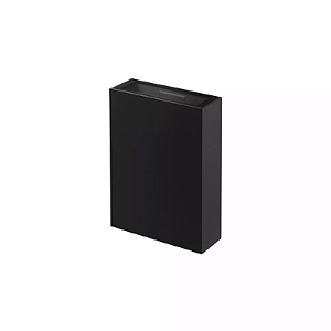 ARANDELA LED TASCHIBRA QUADRE 3000K PRETO