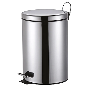 LIXEIRA AÇO INOX COM PEDAL 5L KALA