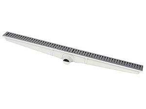 RALO LINEAR CIPLA COM GRADE INOX 100X5CM
