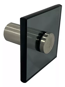 PORTA TOALHA BANHO VILDREX DUPLA FACE BLACK