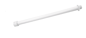 HASTE CHUVEIRO CIPLA 360MM PVC BRANCO