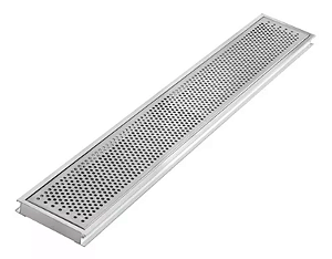 GRELHA PERFURADO INOX AGUA PLUVIAL 15X50