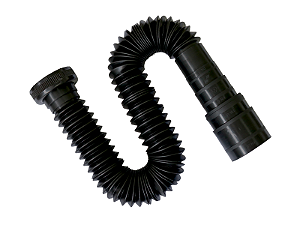 SIFÃO EXTENSIVO UNIVERSAL 750MM PRETO CIPLA