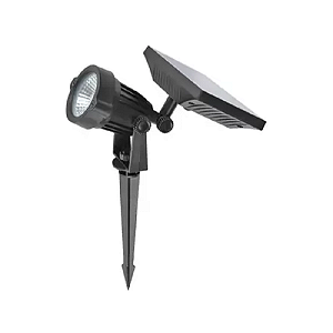 ESPETO SOLAR 5W BRANCO FRIO LAWN KT-085