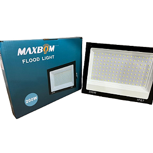 REFLETOR LED 200W 6500W MAXBOM