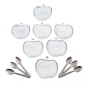 CONJUNTO SOBREMESA MAÇA 12 PEÇAS