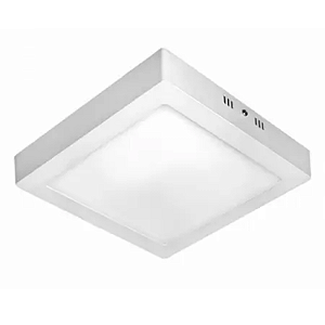 PLAFON LED SOBREPOR QUADRADO 18W LUZ BRANCA FRIA PHILBRA