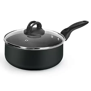 PANELA LUZ NOBRE ANTIADERENTE TAMPA VIDRO 2.5L PRETO