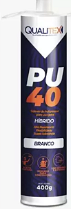 ADESIVO SELANTE PU40 BRANCO 400G QUALITEX