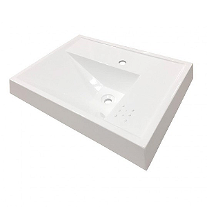 PIA RORALITA RETO 62,5X45CM BRANCO