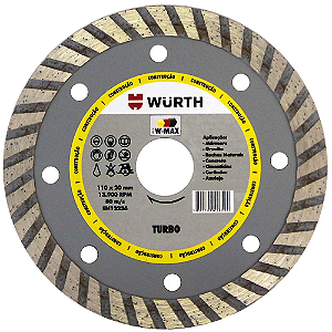 DISCO DIAMANTADO WURTH LISO