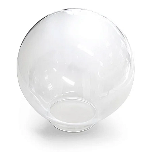 GLOBO VIDRO BOLA 15X28 TRANSPARENTE