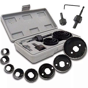 KIT SERRA COPO  COM 11 PEÇAS  19-64MM MEGA