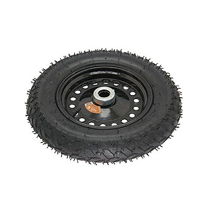 RODA METAL PARA CARRINHO SEM ROLAMENTO-LOYAL