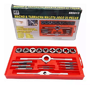 JOGO MACHO COM TARRAXA 20 PEÇAS LEE