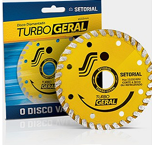 DISCO DIAMANTADO TURBO GERAL SETORIAL