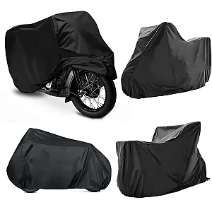 CAPA PROTEÇÃO PARA MOTO PRETA