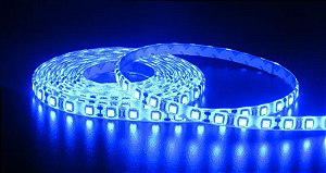 FITA LED EXTERNO 5M 12V AZUL