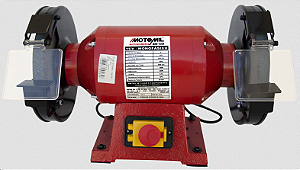 MOTO ESMERILHADEIRA QUALIFORTE 8 1HP 127 220V