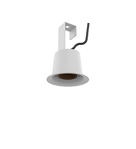 GANCHO PRATO E SOQUETE E40 PARA LUMINÁRIA INDUSTRIAL ACRÍLICO