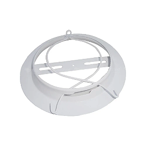 PLAFONIER CHAPA ONDUL.METALSIM BRANCO