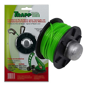 REFIL PARA APARADOR GRAMA 43MT X1.6MM TRAPP