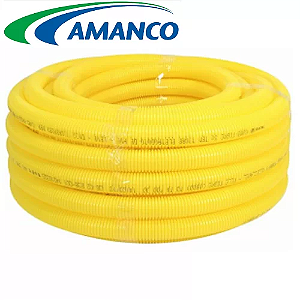 CONDUITE AMARELO 1" AMANCO (VERIFIQUE A DESCRIÇÃO)