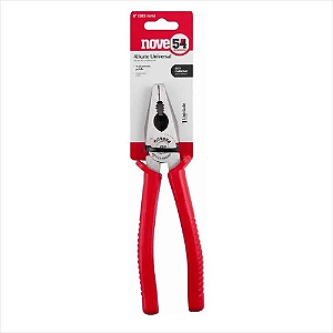 ALICATE UNIVERSAL 8 AC 954 VERMELHO NOVE 54