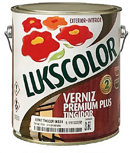 VERNIZ LUKSCOLOR TINGIDOR 3,6 LITROS IMBUIA