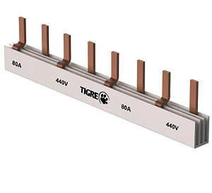 BARRAMENTO BIFÁSICO 12X80 440V TIGRE
