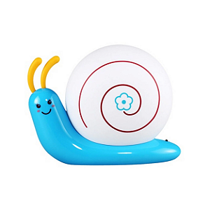 LUMINARIA DE MESA CARACOL AZUL