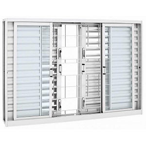 VENEZIANA SASAZAKI PRATIKA MULTIFLEX 120X150 GRADE QUADRADA
