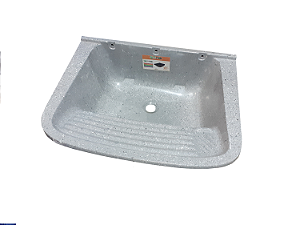 TANQUE SIMPLES ELITE ECOFIX CINZA 46X59