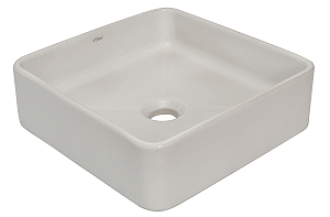 CUBA APOIO FIORI QUADRADO MESA 350X350MM BRANCO
