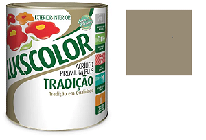 TINTA LATEX LUKSCOLOR PREMIUM 3.6 LITROS CONCRETO